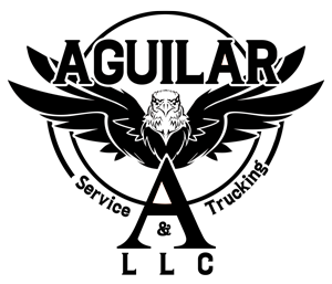 Aguilar Service & Trucking, LLC Logo